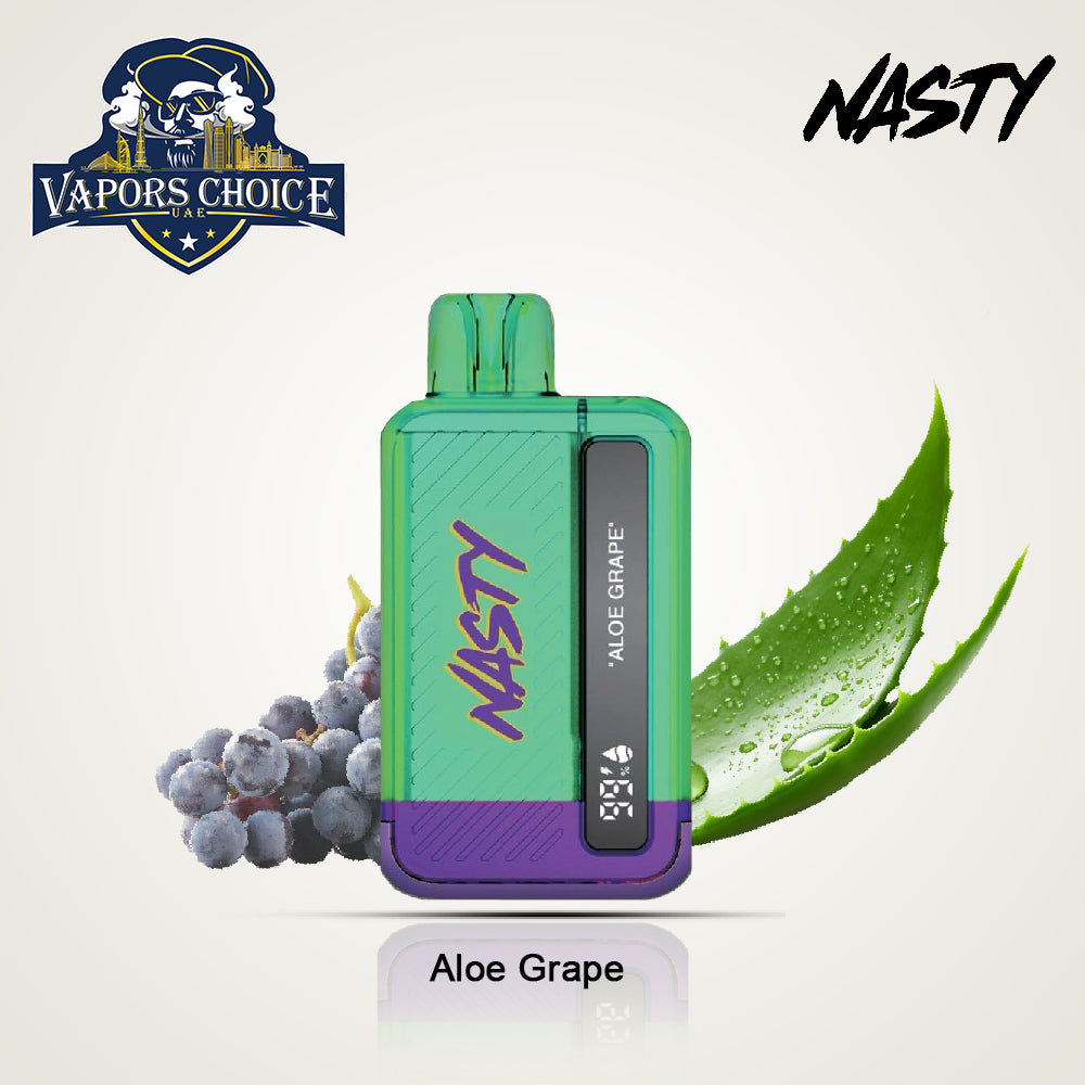 NASTY BAR DX8.5i (20mg) 8500 PUFFS - DISPOSABLE VAPE Aloe Grape UAE Abu Dhabi & Dubai